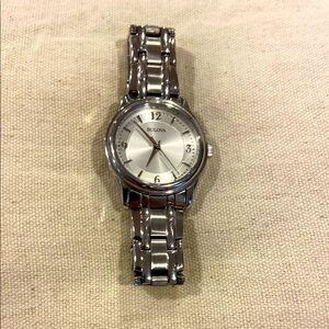 Bulova Silver Watch
